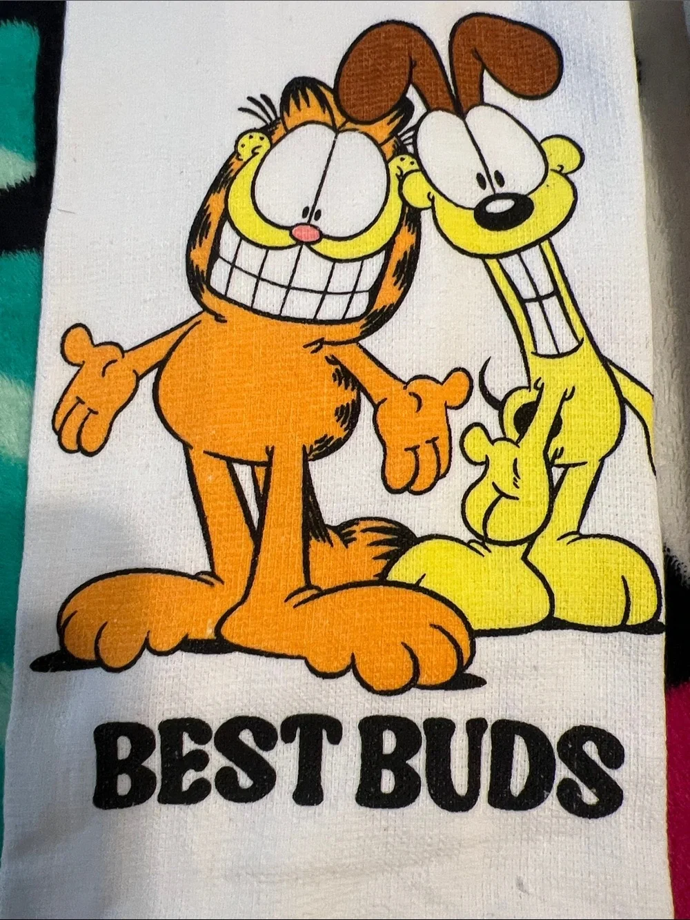 Garfield   Oven Mitt & Kitchen Towel Set - Orange/Yellow